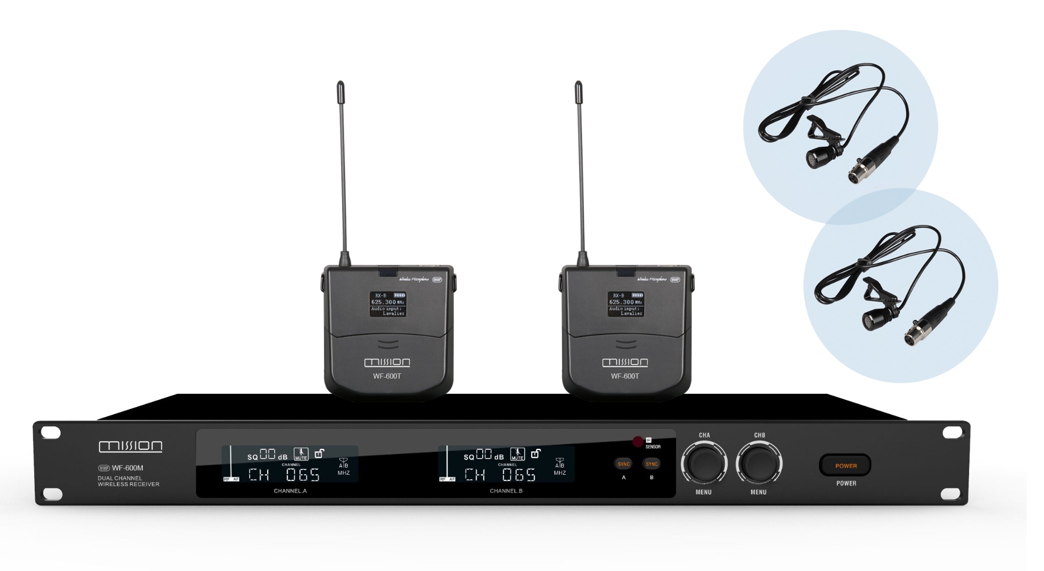 MF-600TH/ TL Microphone đeo đầu/ cài áo đơn hướng